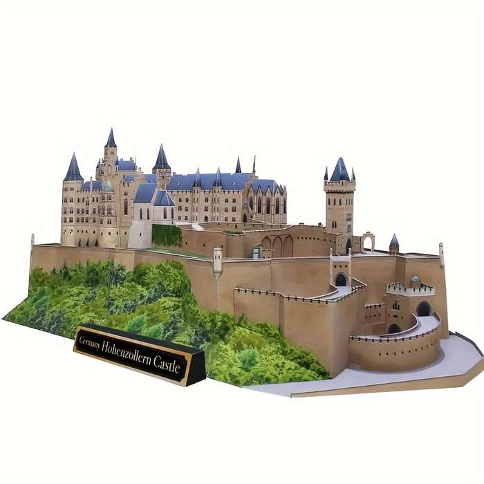 Building Toy Architectural Model Toy Set Model Hohenzollern Material Pack