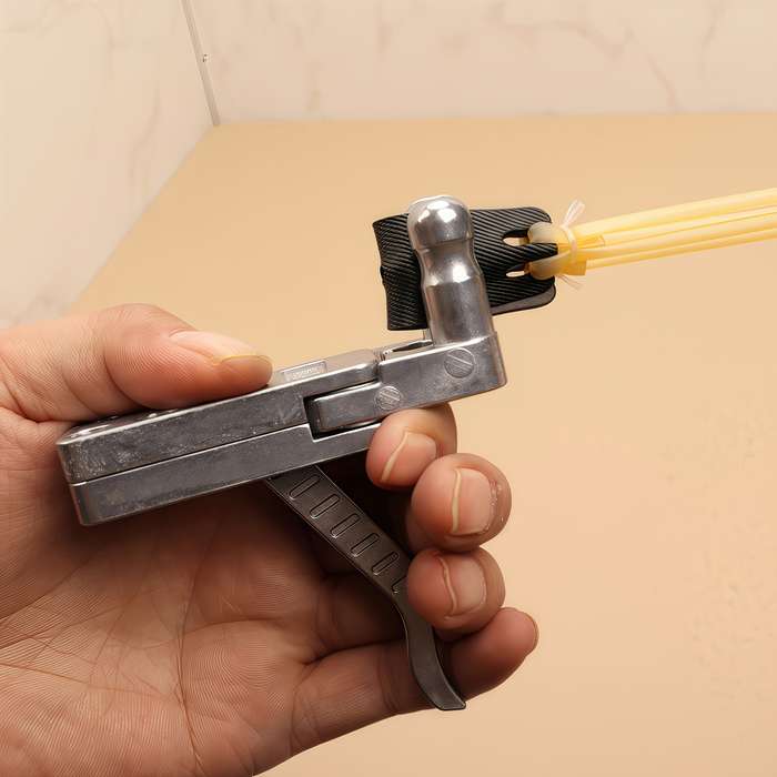 1pc Aluminum Alloy Slingshot Ball Launcher