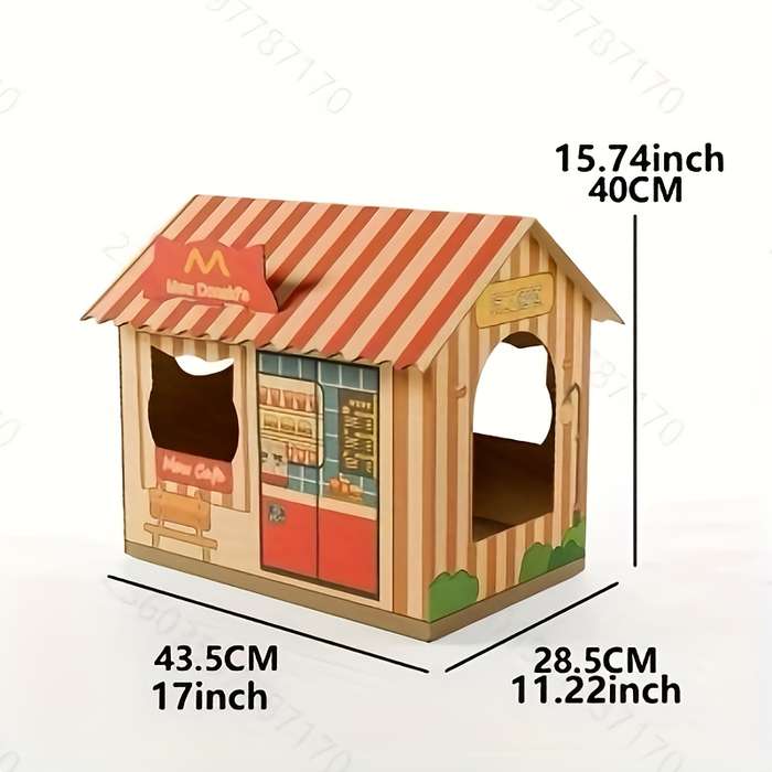 Pet Supplies Material Corrugated Paper Cat Nest