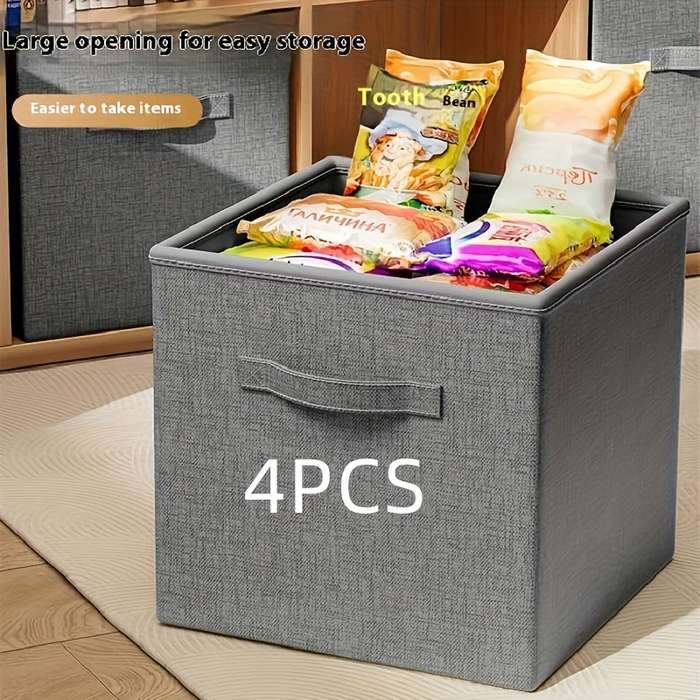 Storage And Organizationcolor Grey Quantity 4Pcs