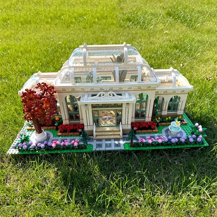 Building Toy Architectural Model Toy Set Style Botanical Garden
