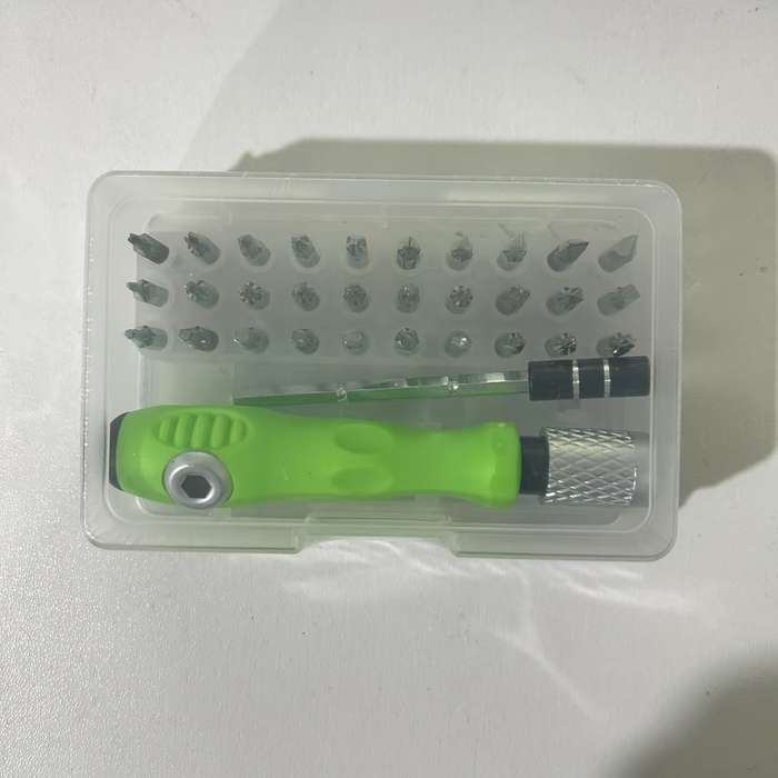 Screwdriver Bit Tool Set Color Green 32Pcs In 1