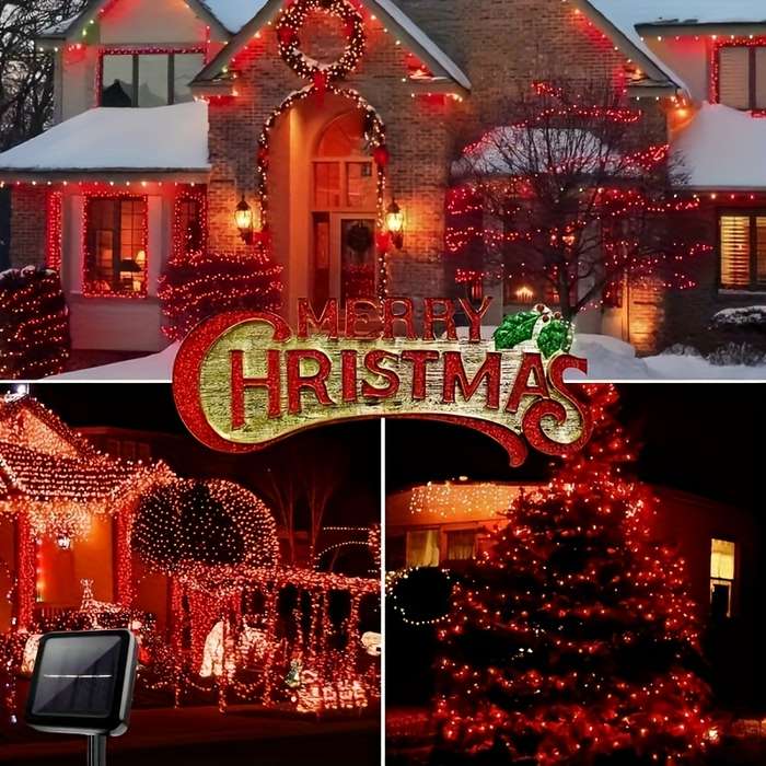 Halloween Decorations Color Red Model 100 Lights
