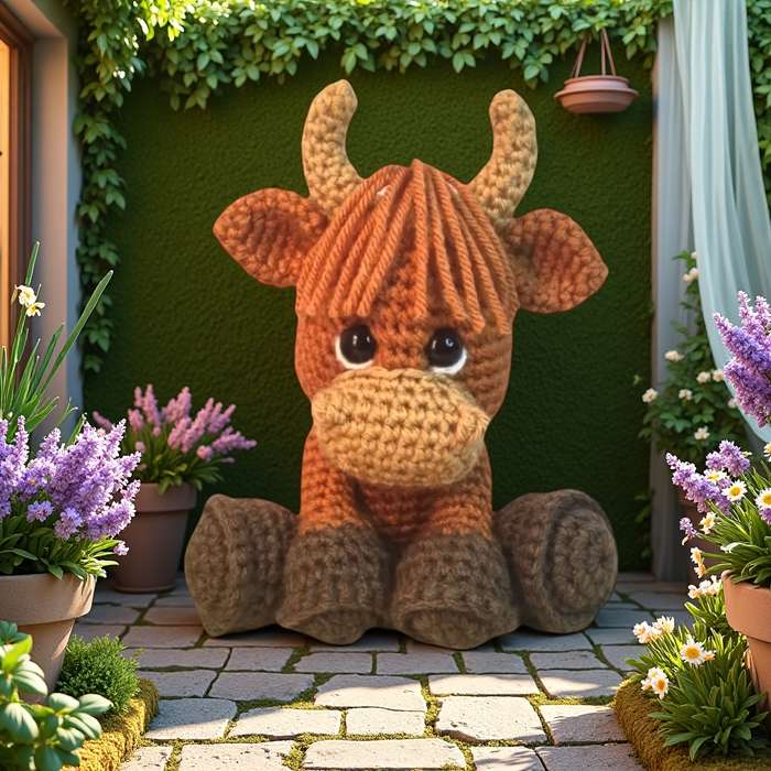 Toy Dolls Model FS046 Highland Cow