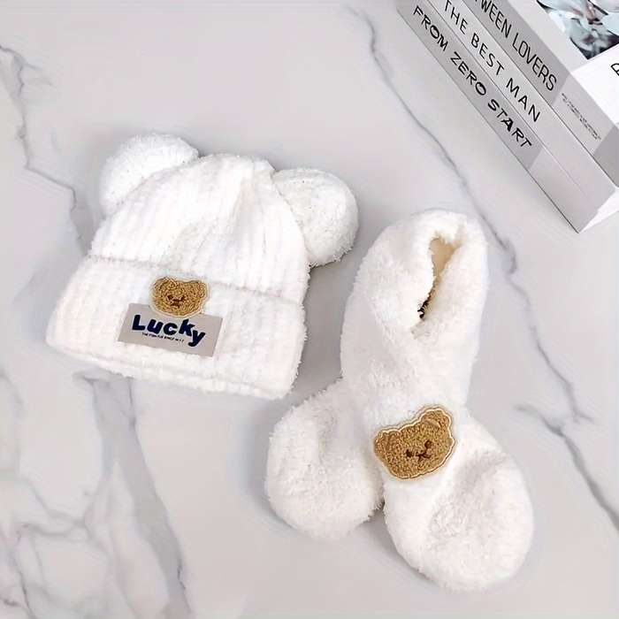 Winter Hat Color Off White Size One Size