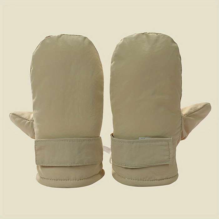 Winter Gloves Color Pink Size 4 To 6 Years