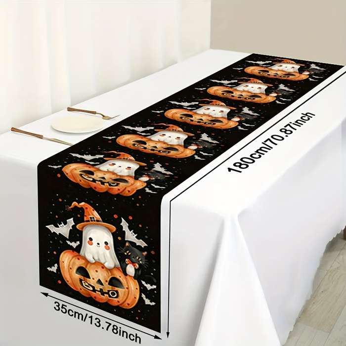 Halloween tablecloth decoration color Mixed