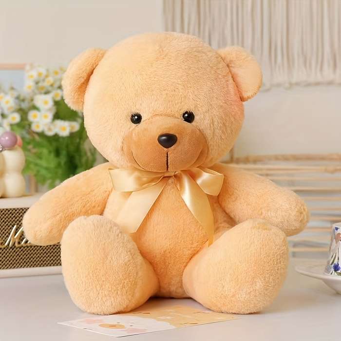 Toy Doll Size 20Cm 7.87In Style 3Pcs Teddy Bear White  Add    Light Brown  Add    Pink