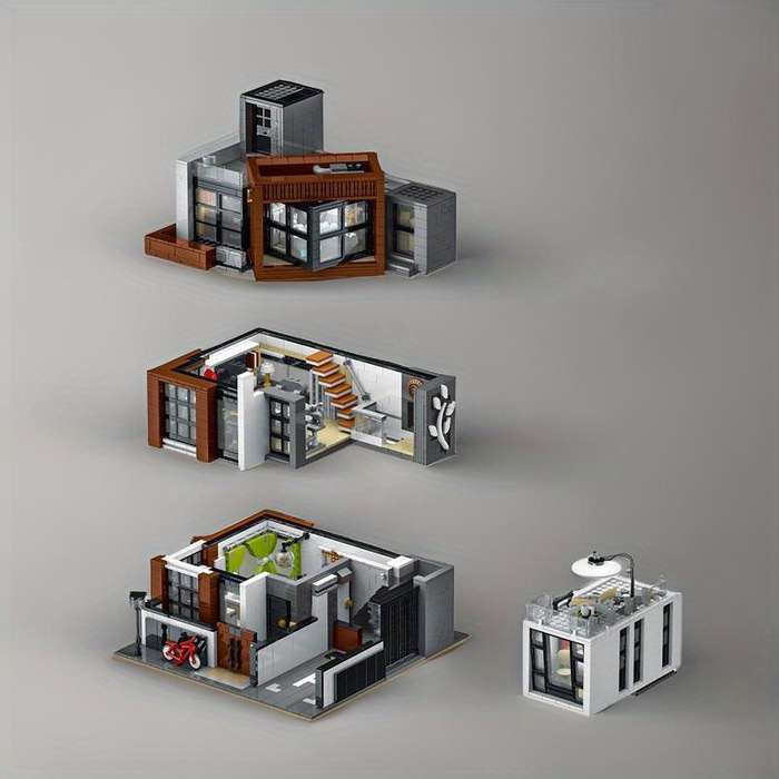 Building Toy Architectural Model Toy Set Model Mk 10204