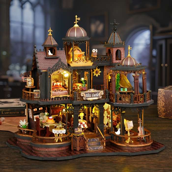 Building Toy Architectural Model Toy Set Style Edinsburgh