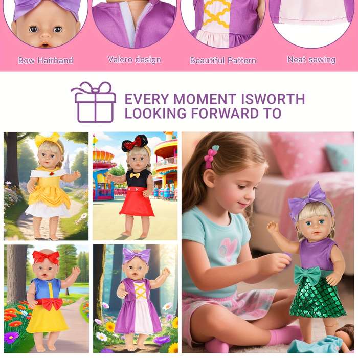 Toy Doll Style Q18 1011 Mermaid Skirt