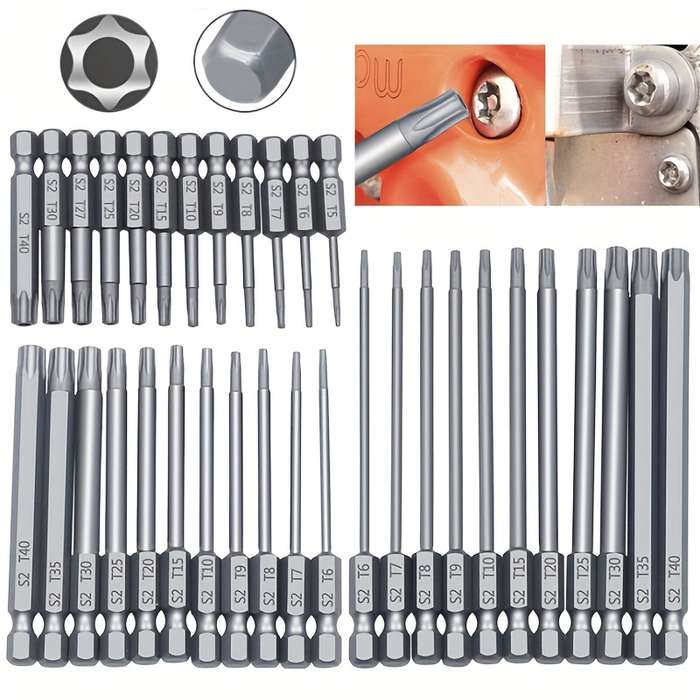 Screwdriver Bit Tool Set Style 11Pcs100Mm