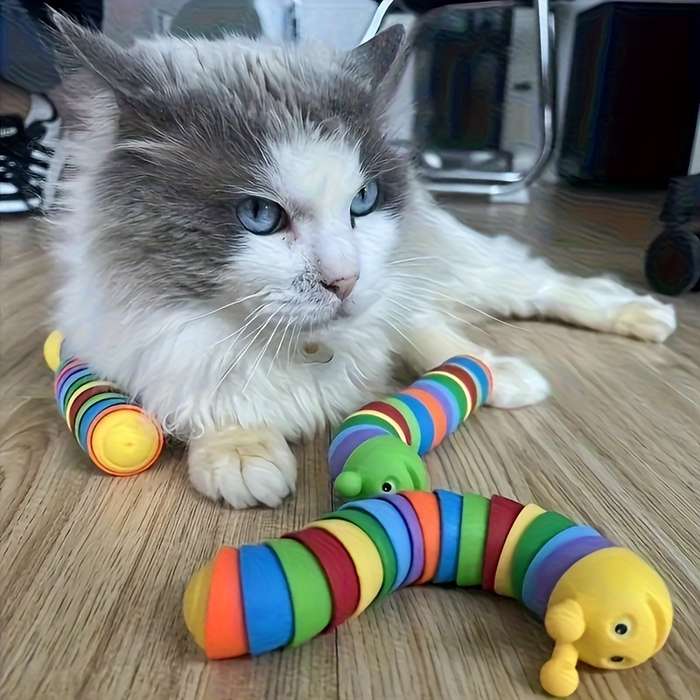 Pet Supplies Style 18.5Cm Caterpillar Random Colors