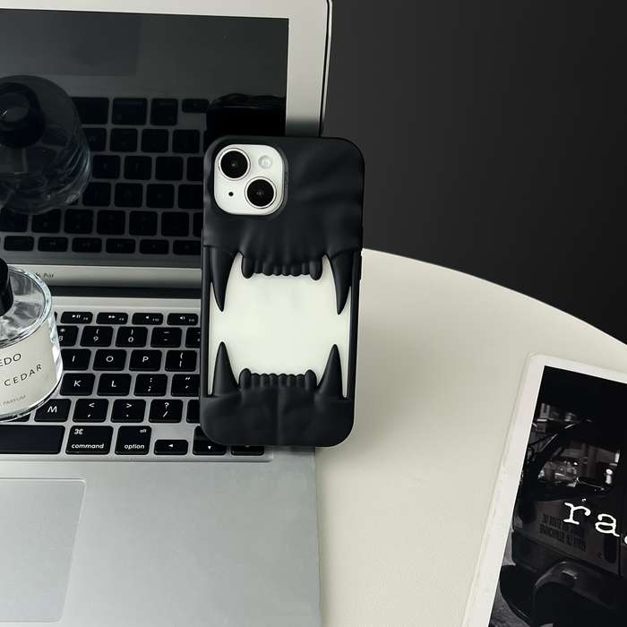 1Pc Black For iPhone 15 Phone Case Phone Cover