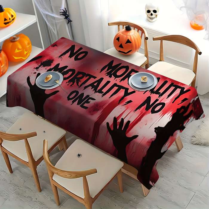 Halloween tablecloth decoration size 140cm x 220cm