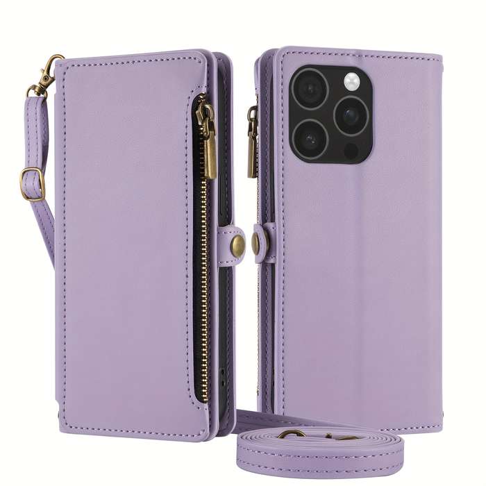1Pc Dark Green For iPhone 11 Pro Wallet Style Multi Card Slot Phone Case