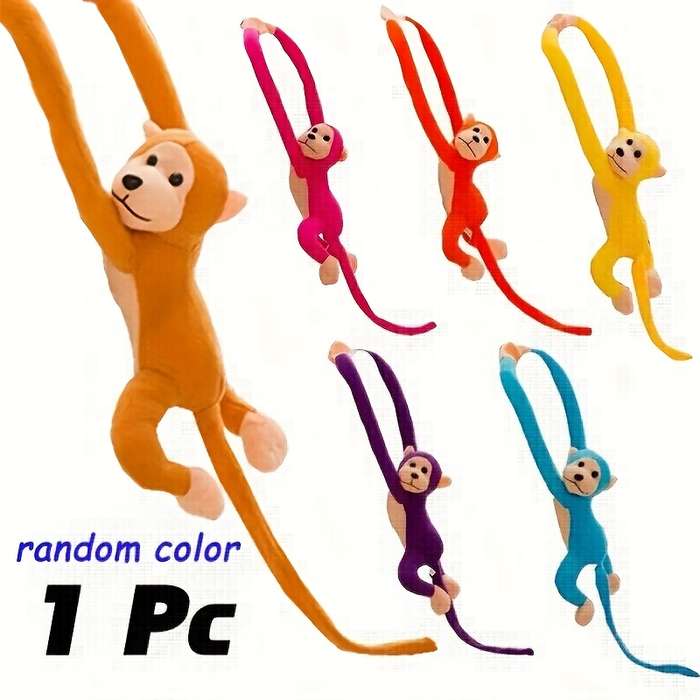 Toy Dolls color Random Color Style 1pc long legged monkey