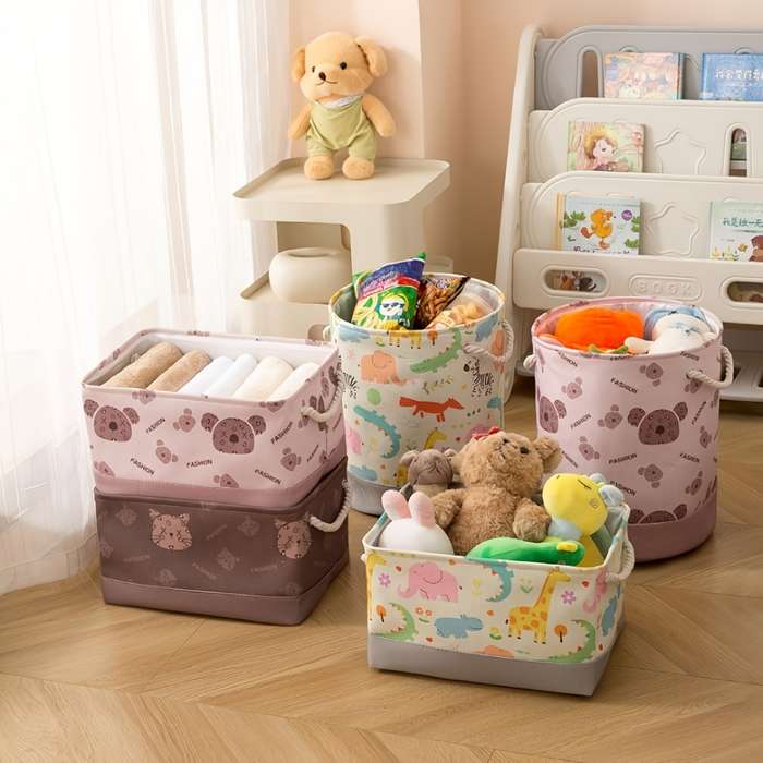 Storage And Organizationcolor Little Lion  Set Of 2