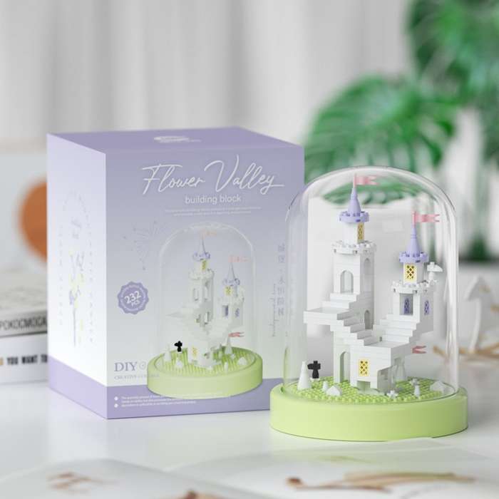 Building Toy Architectural Model Toy Set Style 294Pcs Castle In The Forest