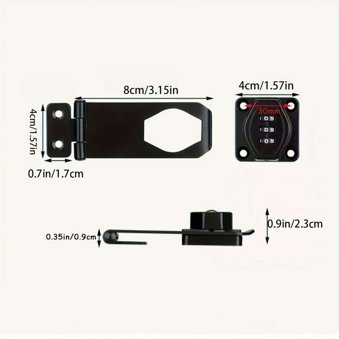 Lock Color Black