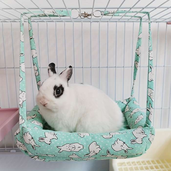 Pet supplies Style Light Blue Cartoon Bear Hammock