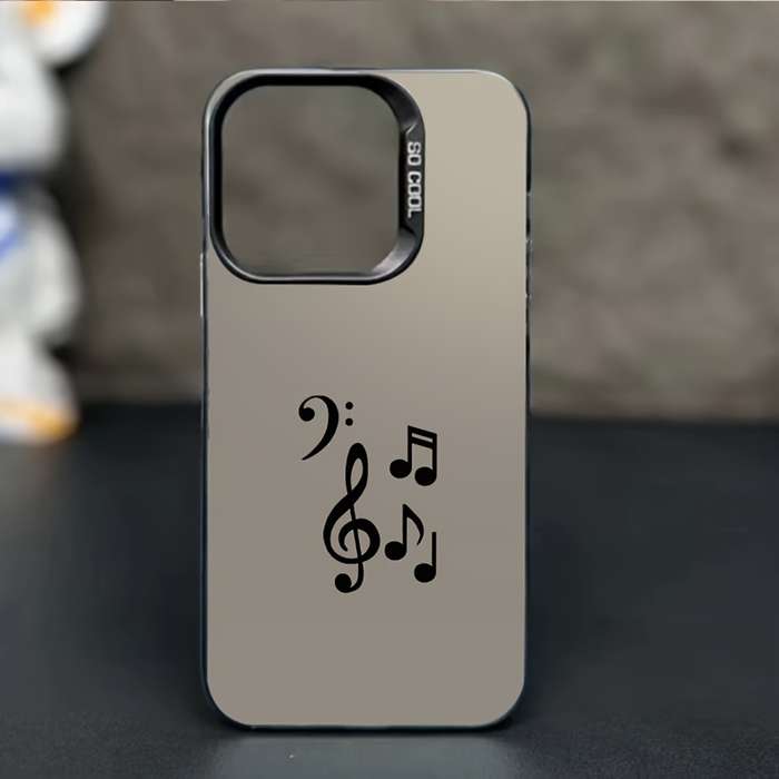 1Pc Mixed Color For iPhone 7 Plus 8 Plus Cute Musical Note Phone Case
