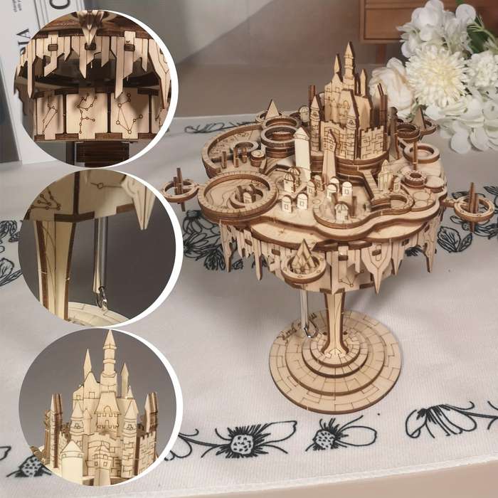 Building Toy Architectural Model Toy Set Style Castle
