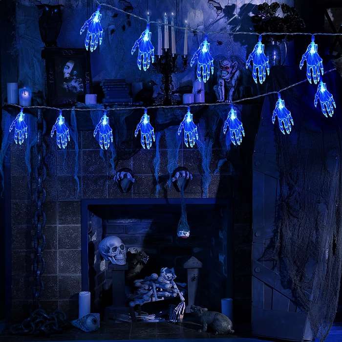 Halloween Decorations Color Green Light Quantity 20 Leds