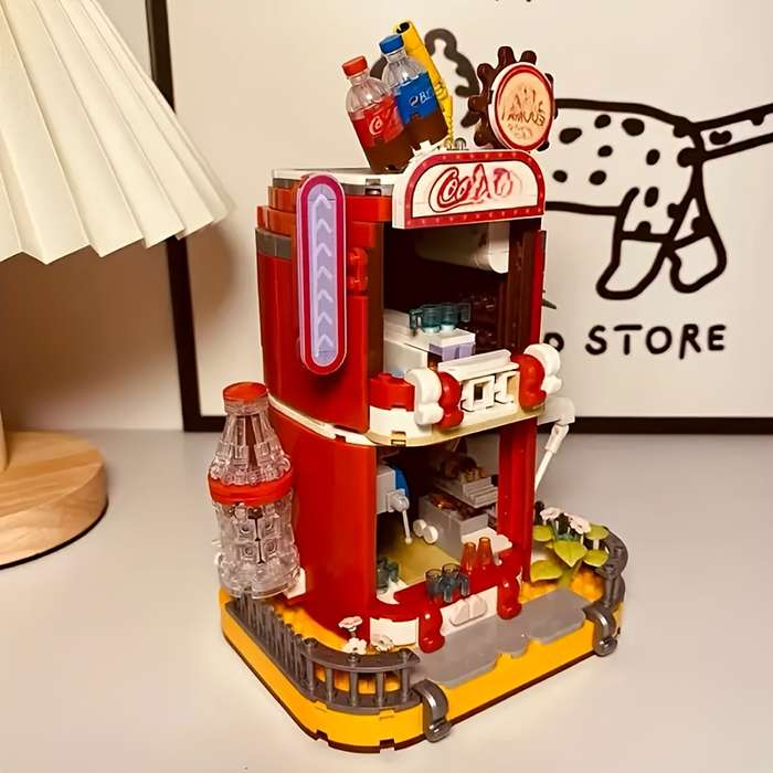 Building Toy Architectural Model Toy Set Model Model House Building Blocks