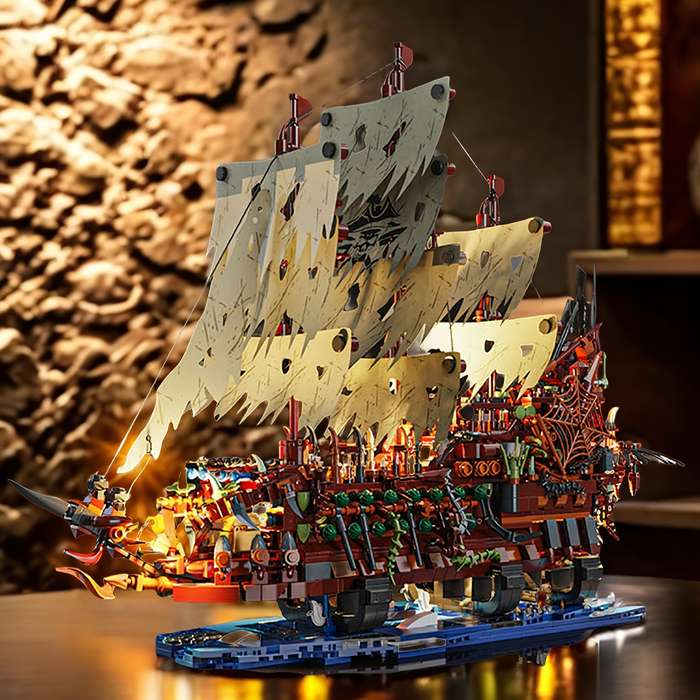 3D Jigsaw Puzzle Model Ship Quantity 2159 Particle Building Block Boat
