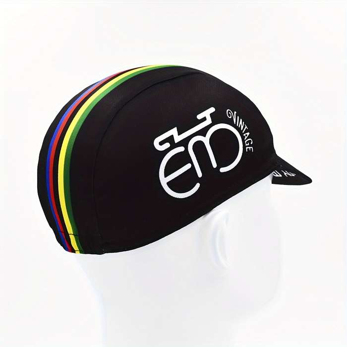 1pc Retro Cycling Cap Breathable Quick-Dry Bike Hat for Outdoor Sports Mixed Colors