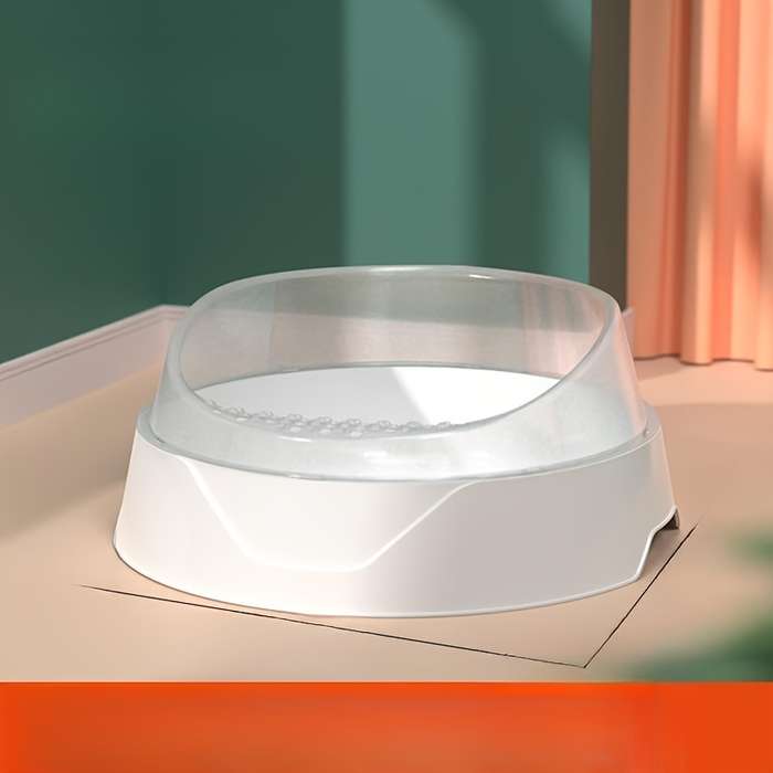 Pet supplies color White Cat Litter Box  Add  Scoop
