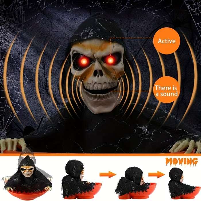Halloween Decorations Items Candy Plate B