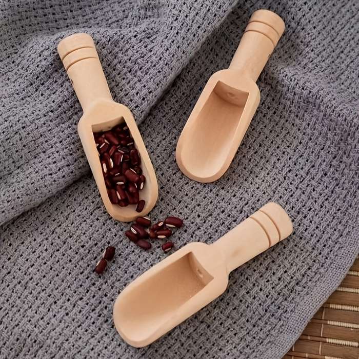 1pc Wooden Spoon for Seasoning Ideal for Measuring Tea Honey Coffee And Salt