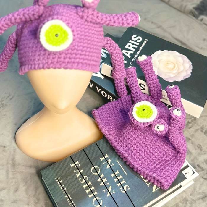 Winter Hat Color Purple