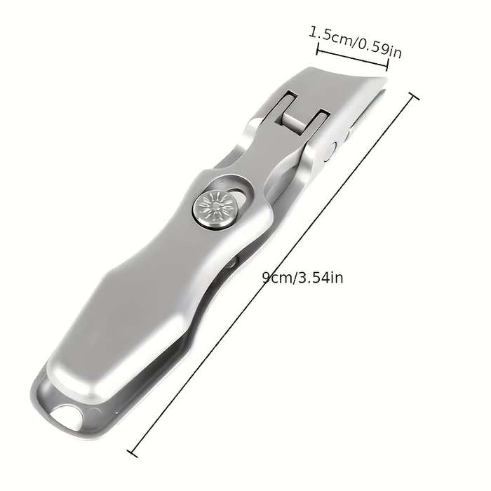 1 Piece Of Stainless Steel Wide-Mouth Nail Clippers