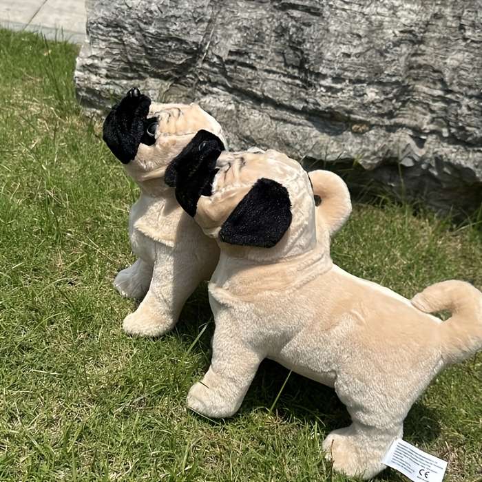 Toy Doll Model Pug Dog