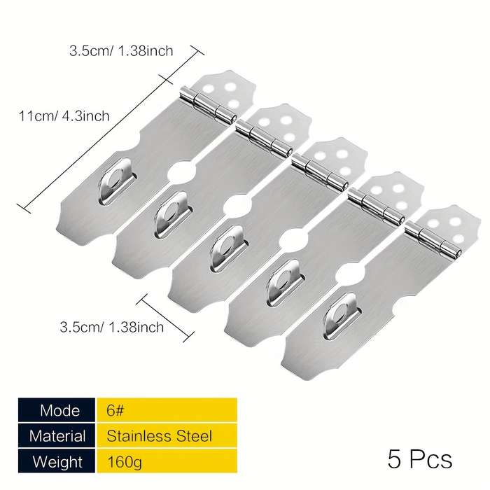 Lock Size 11Cm 4.3 Inch   Quantity 5Pcs