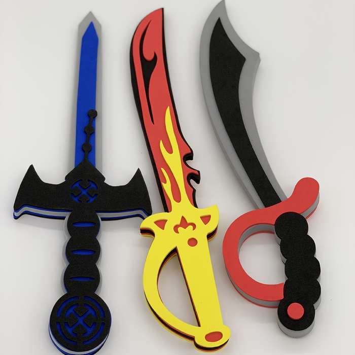 Toy Weapons Model Colorful Sword