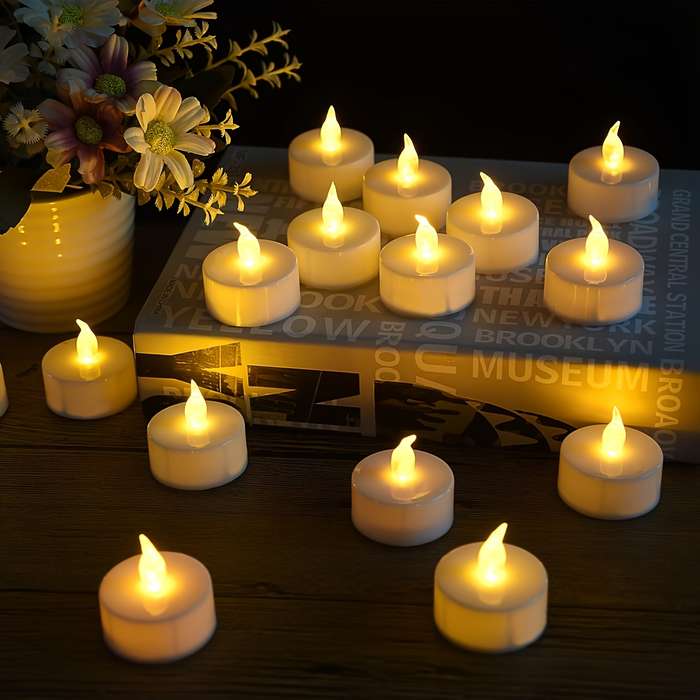 Halloween Decorations Color Warm Yellow Light Quantity 24
