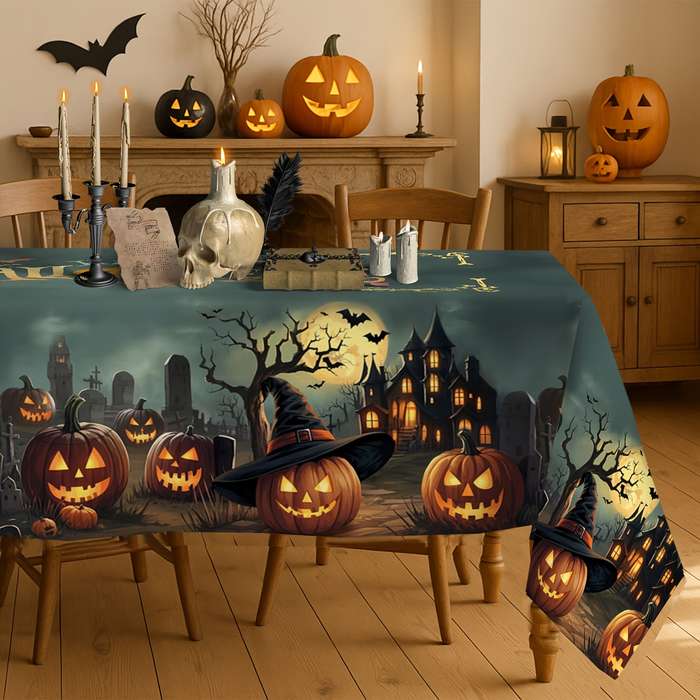 Halloween tablecloth decoration size 100 x 150cm