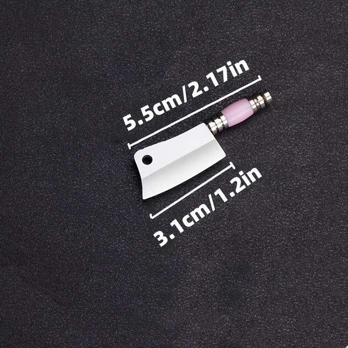 1pc Small Straight Knife Mini Pocket Knife Colorful Sharp Micro Portable EDC Keychain Pen