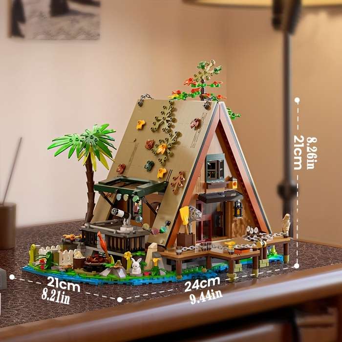 Building Toy Architectural Model Toy Set Quantity 1526Pcs