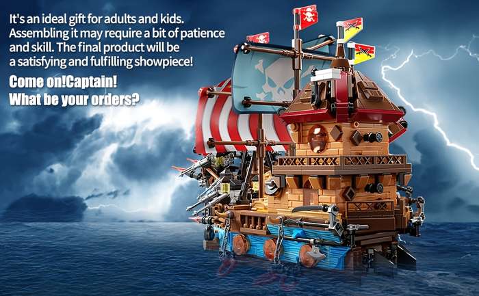 3D Jigsaw Puzzle Model Ship
