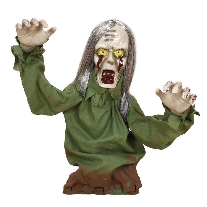 Halloween Decorations Style Bald Head
