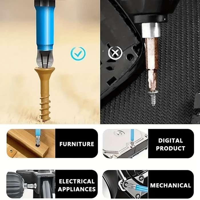 Screwdriver Bit Tool Set Items 6Pcs 50Mm