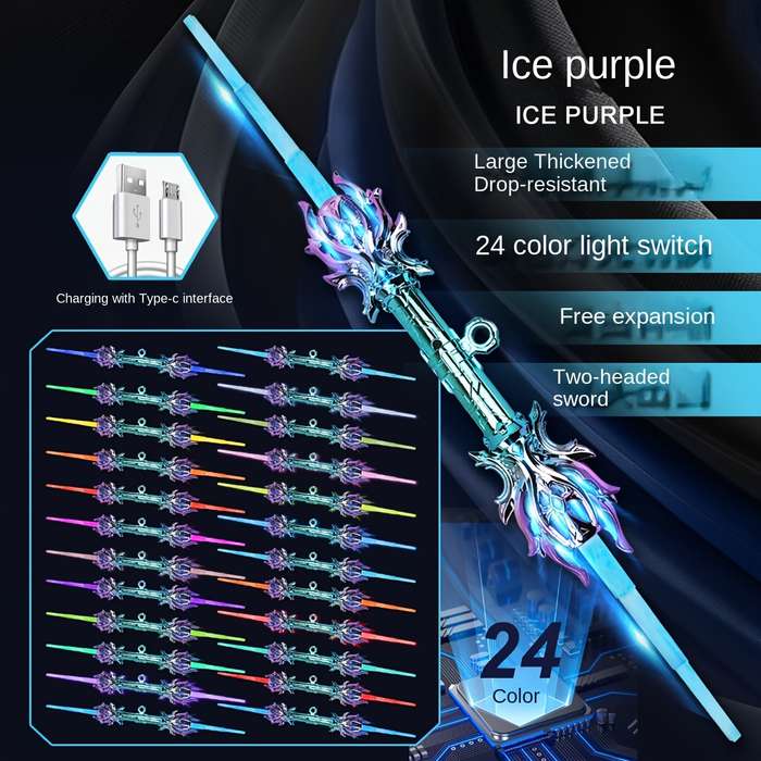 Toy Weapons Color Ice Purple