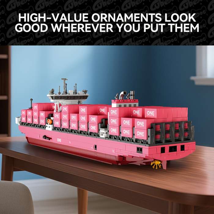 3D Jigsaw Puzzle Model Ship Model Container Ship