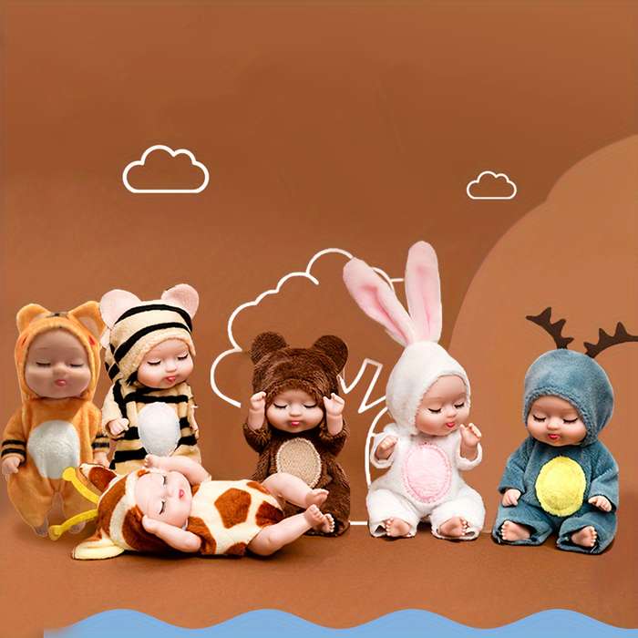 Toy Dolls color Rabbit Add Bear Add Giraffe Add Elk Add Little Flower Leopard Add Tiger