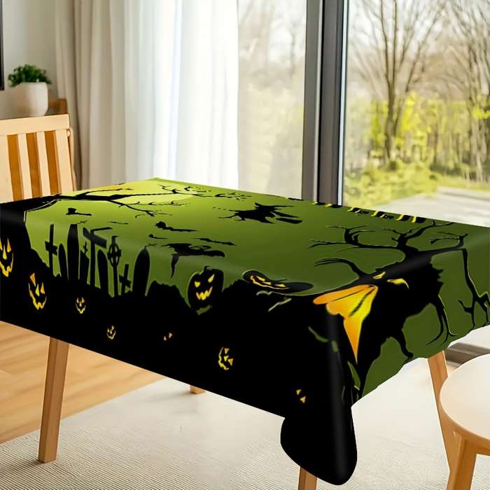 Halloween tablecloth decoration size 90x140cm or 35.4x55inch